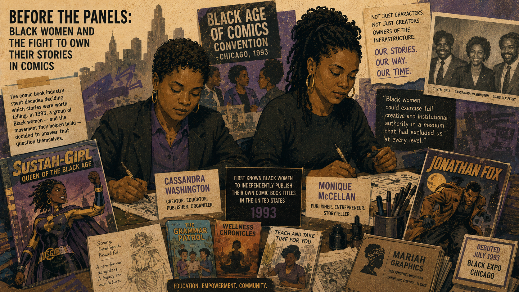 Before the Panels: Black Women and the Fight to Own Their Stories in Comics